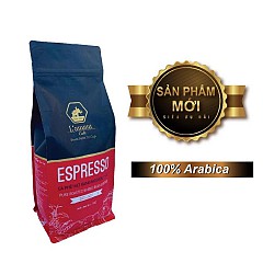 Cà phê hạt rang nguyên chất Espresso 100% Arabica